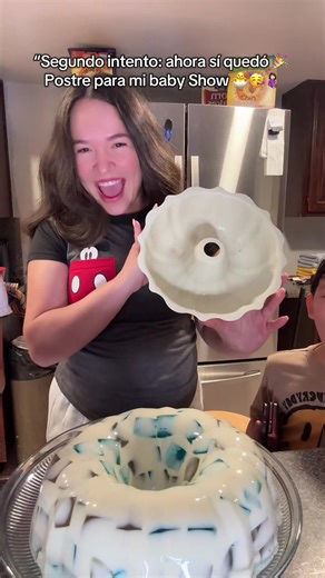 Delicious Gelatin Mosaic Dessert for Baby Shower