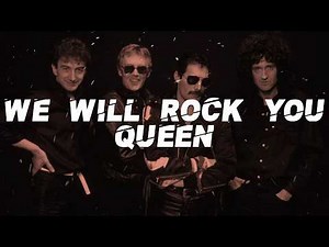 Queen - We Will Rock You (Lyrics)