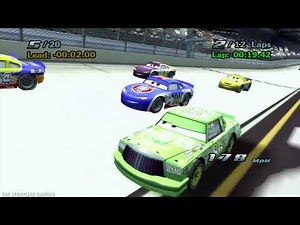 Cars The Game - Chick Hicks @ Piston Cup Race - Gameplay PC