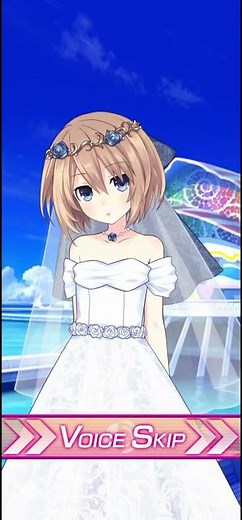 June Bride Blanc #neptuniareverse #animehumor #waifu Neptunia and Friends