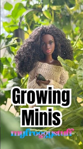 Growing Minis For The Dolls … and the humans | Gardyn | Hydroponic Garden Growing Veggies Inside