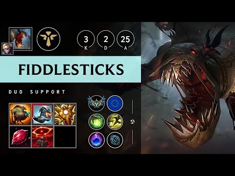Fiddlesticks Support vs Rell - EUW Challenger Patch 25.17