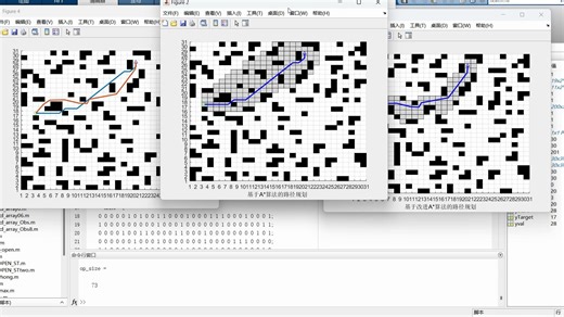 改进A星算法前后对比➕A星算法融合DWA算法规避未知障碍物仿真