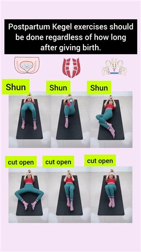 Strengthen Your Pelvic Floor After Delivery | Simple Home Workout #shorts