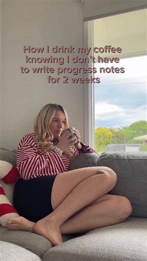 Tayla | Paediatric Occupational Therapist on Instagram: "OTs understand this feeling on a spiritual level ✨ Holiday mode: activated. Progress notes: ignored (temporarily, maybe) #ot #alliedhealth #progressnote"