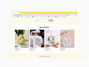 Pastel Shopify Theme, Customizable Boutique Shopify Website Template, Playful Shopify Banners Canva, E-commerce Shopify Fashion Store Design - Etsy
