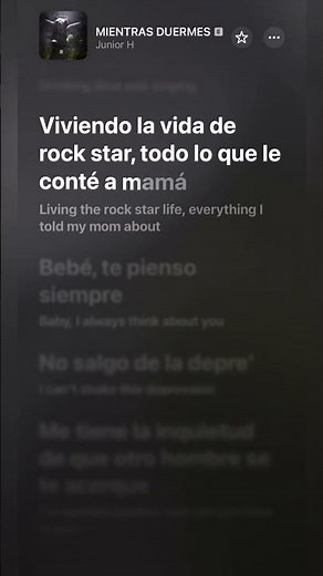 Mientras Duermes - Junior H #juniorh #music #lyrics #popular