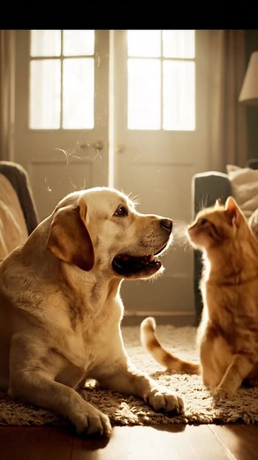Cat Thinks It’s a Bully… Dog Doesn’t Care 😹🐶#FunnyPets #CatVsDog #DramaticCat #CalmDog #PetHumor #AnimalsBeingFunny #CutePets #PetComedy #ViralPets #PetReels | Rescue Watch
