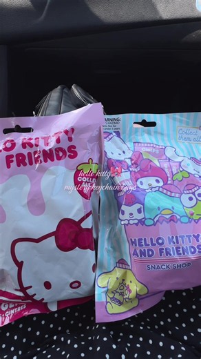 hello kitty mystery keychain bags @Five Below 🎀🩷 #hellokitty #sanrio #mysterybag
