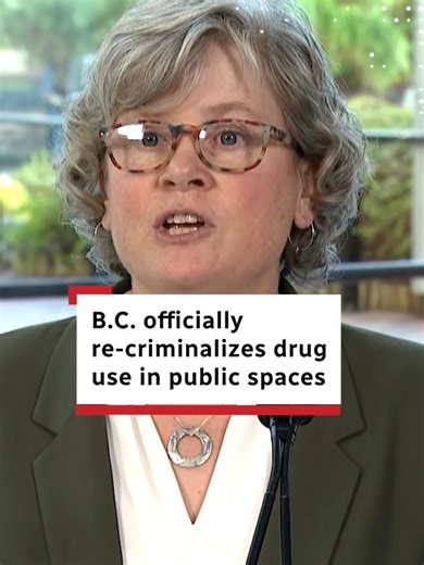 B.C. will not be continuing its drug decriminalization project, Health Minister Josie Osborne announced in Victoria on Wednesday. The province, which was a global pioneer with its three-year pilot project in harm reduction, allowed people to carry small amounts of illicit drugs. #crime #supply #safety #cbcnews #britishcolumbia