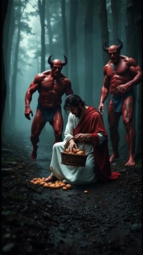 Devil Thank To Jesus 👿🙏😇 #jesus #devil #respect #god #jesuschrist #shorts