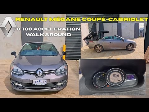 RENAULT Mégane Coupé-Cabriolet 2.0L | Acceleration | Walkaround | Real Engine Sound