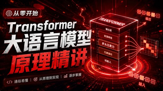 从零学习 LLM Transformer 理论