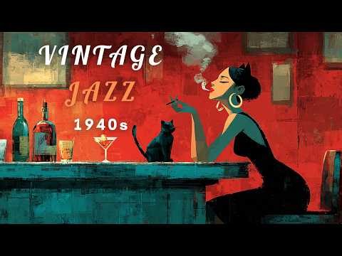 1940's Vintage Jazz Playlist - A sharp exit leaves them wanting more. | MEOW JAZZ