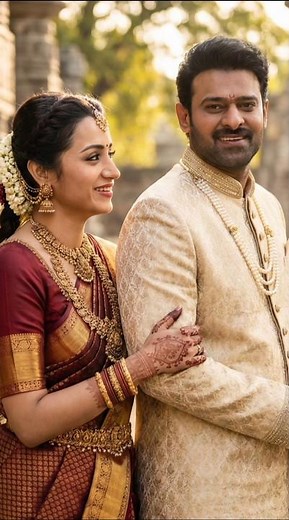 #prabhas #trishakrishnan #trisha #wedding #marriage #love #ai