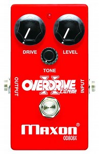 Review: Maxon OD808X Overdrive Extreme Pedal — Video