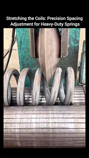 Stretching the Coils: Precision Spacing Adjustment for Heavy-Duty Springs