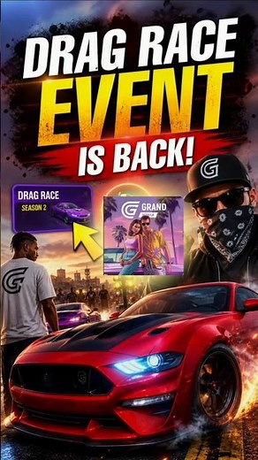 DRAG RACE EVENT IS BACK?! 😱 Grand Mobile RP Season 2 Update Leak!!