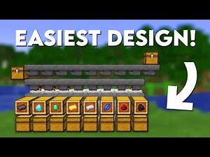 Minecraft EASY Automatic Sorting System 1.21 Tutorial - Auto sorter