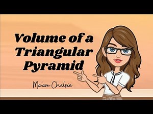 How to Solve for the Volume of a Triangular Pyramid? (Grade 8 Math)