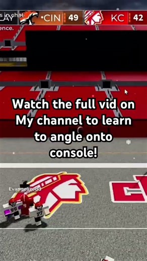 How to angle for max height on console #height #footballfusion2 #angling #roblox