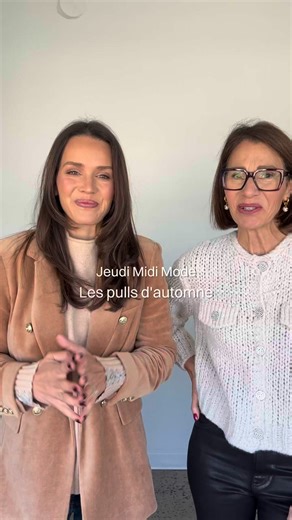 15K views · 105 reactions | Recap Jeudi Midi Mode // Les pulls d'automne  Magasinez la collection su Jeudi Midi Mode : https://www.boutiqueavecstyle.com/collections/jeudi-midi-mode-les-pulls-9-octobre-2025 | Louise Labrecque | Facebook