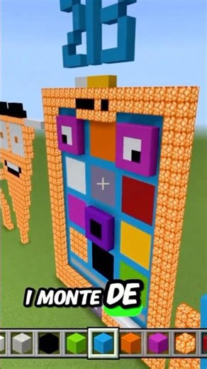 👉 Numberblocks 213, 214, and 215 in Minecraft! 😱🔢 for my subscribers