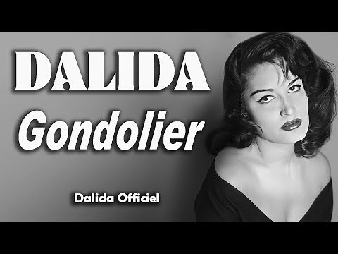 DALIDA – Gondolier (1957) | Dalida Official Channel