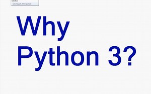 Python 3 Basics Tutorial Series（Python 3基础教程系列）