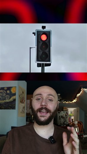 What are the different colors in a traffic light for?