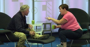 Celebrity Big Brother row: Watch Gary Busey tell White Dee she doesn't have information from his spiritual realm