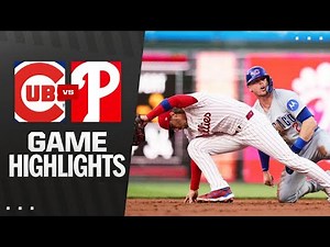 Cubs vs. Phillies Game Highlights (6/10/25) | MLB Highlights