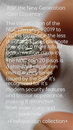 #20pisotwotypeofscript🪙🪙 Text script type of NGC 2020 variety A.. larger and lighter text script of Republika ng Pilipinas B.. smaller and broader text script of the Republika ng Pilipinas 🪙🪙 #broaderscript #lighterscript #larger #smaller #bspmoderncoins | SOL Claimants Region 8