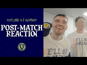 Scott Scores the BEST Goal I've ever Seen! | Andy Robertson Post-Match | Scotland National Team