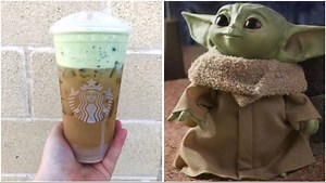 You Can Order A Baby Yoda Cold Brew At Starbucks! | Chip and Company