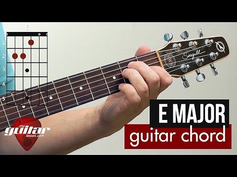 How to play the E major chord | Beginner guitar lesson