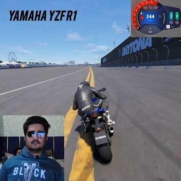 YAMAHA YZF R1 TOP SPEED TEST #ride6 #superbike #yamaha