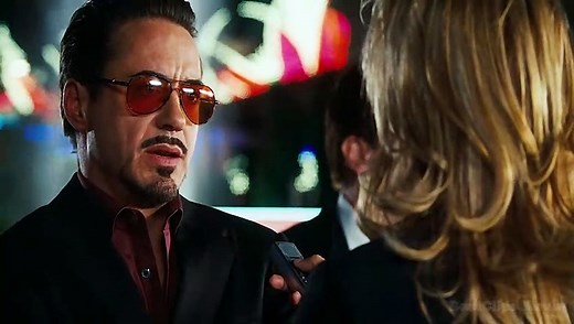 Tony Stark meets Christine Everhart - Fight Scene -  Iron Man (2008) Movie Clip HD