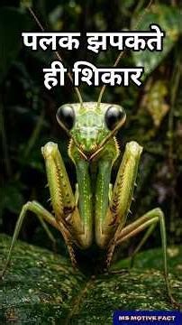 Ninja keede ka sabse khooni sach | 😱 Praying Mantis Facts #shorts #facts #viral
