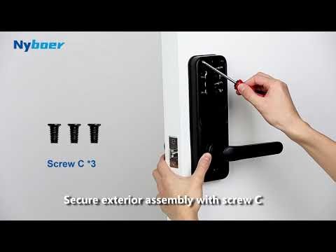 Nyboer H3B Smart Lock – Installation Guide