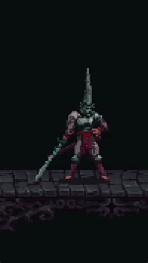 Blasphemous Idle Animation
