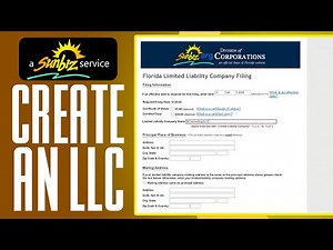 How To Create An LLC On Sunbiz (2025) Full Guide