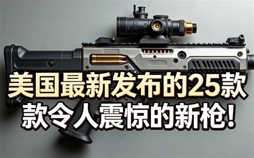[中配]美国最新发布的25款令人震惊的新枪！ - Survival Gear