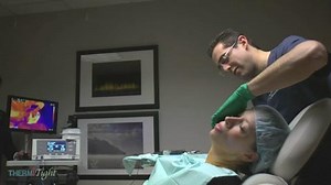 ThermiTight for Neck Tightening and Rejuvenation: The Doctor Demonstrates the Procedure on This Woman (Part 2)