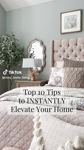 As an interior designer and former home staging business owner, I’ve seen firsthand how small changes can make a big impact. Here are 10 tips to instantly elevate your home and create a space that feels stylish and inviting! 1.\tLayer Your Lighting – Use a mix of overhead, task and accent lighting to create depth and ambiance. 2.\tIncorporate Textures – Mix materials like wood, metal and fabric for a more visually interesting space. 3.\tUse Oversized Artwork – A large statement piece can instant