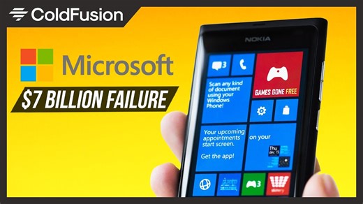 Why the Windows phone was a $7 billion failure.