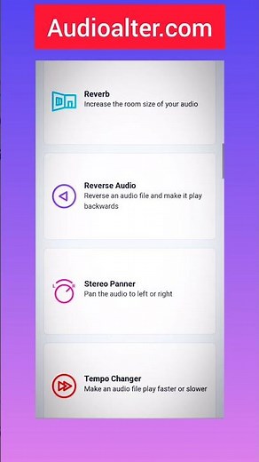 Edit Songs into Slowed-reverb, 3D, Pitch Changer - audioalter #ai #audioalter #audio