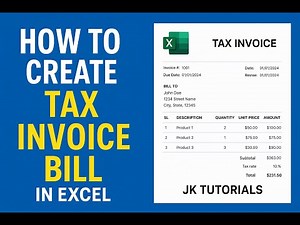 I Made a MISTAKE on My Tax Invoice and Here's How I Fixed It in Excel