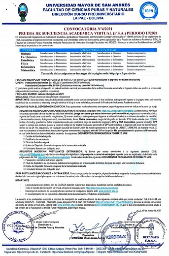 Universidad Mayor de San Andrés