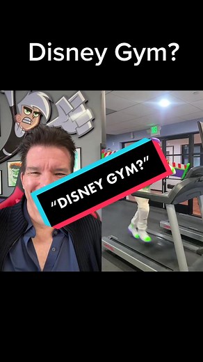 Disney Gym? Disney Characters Workout on Treadmill